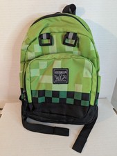 Mochila escolar Minecraft Creeper infantil verde 12"  comprar usado  Enviando para Brazil