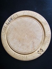 Vintage carved round for sale  HEATHFIELD