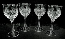 VINTAGE COPO DE VINHO CRISTAL MIKASA CHATEAU 7 1/8" CONJUNTO DE 4 ALEMANHA, usado comprar usado  Enviando para Brazil