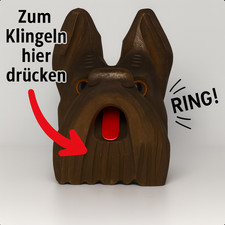 Rezeptionsklingel hund laden gebraucht kaufen  Hannover
