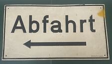 Blechschild abfahrt partywagen gebraucht kaufen  Hersbruck