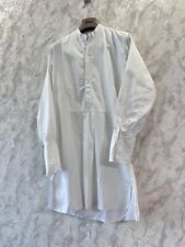 Camisa social masculina vintage francesa antiga por volta de 1920 com bordado masculina comprar usado  Enviando para Brazil