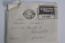 Timbre poste aérienne d'occasion  Seyssel