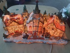 Vintage christmas village for sale  LETCHWORTH GARDEN CITY