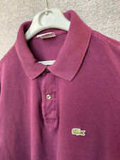Camisa polo masculina Lacoste original manga curta ameixa/roxa, usado comprar usado  Enviando para Brazil