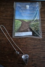 Pendel edelstein bergkristall gebraucht kaufen  Hamburg