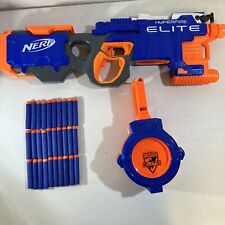 Nerf N-Strike Elite 30 Max munição redonda carregador de bateria laranja, funciona muito bem 30 dardos, usado comprar usado  Enviando para Brazil