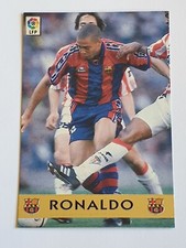 Ronaldo Nazario Mundicromo Fichas La Liga 1997-98 troféu Pichichi (mais gols)  comprar usado  Enviando para Brazil
