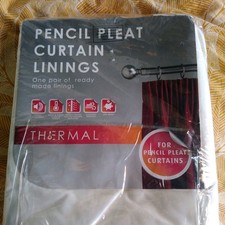 Pencil pleat thermal for sale  BRIGHTON