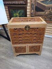 Hand carved teak for sale  Naples