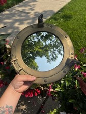 Vtg brass mirror for sale  Chicago
