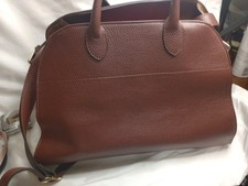 Usado, Bolsa de mão Anna Paola couro italiano camurça modelo bolsa RIVA cor bolsa Braciato comprar usado  Enviando para Brazil