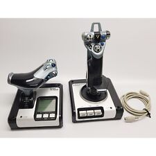 Sistema de controle de voo para jogos SAITEK X52 Logitech, usado comprar usado  Enviando para Brazil