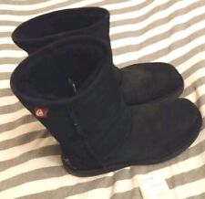 Quiksilver black suede for sale  CARTERTON