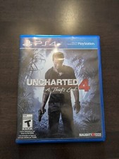 Uncharted 4: A Thief's End Video Game (Sony PlayStation 4, 2016) estojo rachado comprar usado  Enviando para Brazil