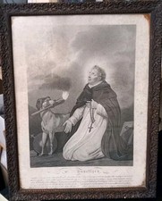 Gravure saint dominique d'occasion  Labruguière