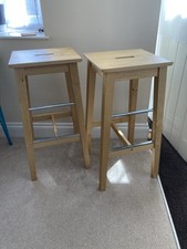 Pair ikea wood for sale  WELLS