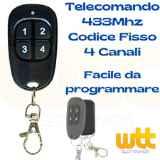 Telecomando apricancello 433 usato  Olbia