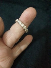Veretta eternity diamanti usato  Novi Ligure