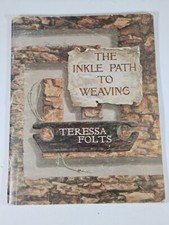 The Inkle Path To Weaving By Teressa Folts 1977 Stapled Soft Cover, usado comprar usado  Enviando para Brazil