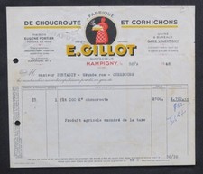Invoice 1948 hampigny d'occasion  Expédié en Belgium