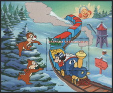 Foglietto treni natale usato Foglietto treni natale usato  Italia