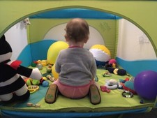 Baby playpen foldable for sale  CANNOCK