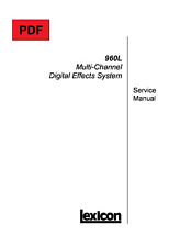 Lexicon 960L Service Manual with Electronic Schematics comprar usado  Enviando para Brazil