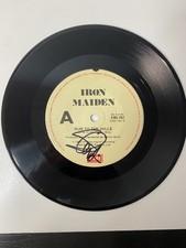 Usado, Iron Maiden Run To The Hills 7” single assinado por Steve Harris comprar usado  Enviando para Brazil