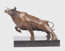 Bronzeskulptur stier bull gebraucht kaufen  Recklinghausen