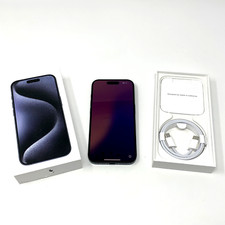 Apple iPhone 15 Pro 256GB azul titânio desbloqueado 6.1" A2848 muito bom estado comprar usado  Enviando para Brazil