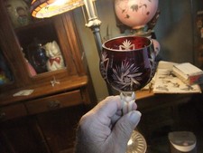Stemmed wine glass for sale  Somonauk
