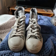 Glitter canvas pumps for sale  BROMSGROVE