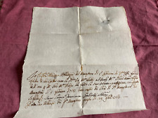 Antico documento reliquia usato  Milano
