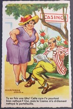 Carte postale humoristique d'occasion  France