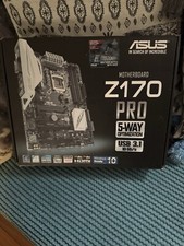 Asus motherboard z170 for sale  DUDLEY