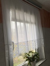 Romantische scheibengardine ec gebraucht kaufen  Hohenstücken