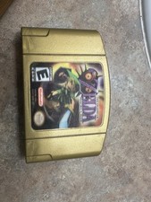 Legend of Zelda: Majora's Mask para Nintendo 64 holográfico dourado autêntico testado comprar usado  Enviando para Brazil