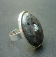 Bague labradorite pierre d'occasion  Bordeaux-