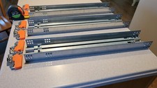 (PAR) 21" BLUM Guias de Gaveta de Fechamento Automático #552F525-01N23 - Usado comprar usado  Enviando para Brazil