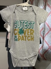 Body personalizado “Cutest Clover In The Patch” St Patricks Day Jumper - NOVO comprar usado  Enviando para Brazil