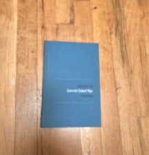 Handbook concrete culvert for sale  Newport