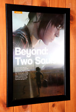 Beyond Two Souls PS3 PS4 Promo raro pequeno pôster/página de anúncio emoldurada comprar usado  Enviando para Brazil