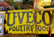 Vintage enamel advertising for sale  GRAVESEND