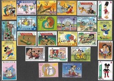 Disney stamps different for sale  MONTGOMERY