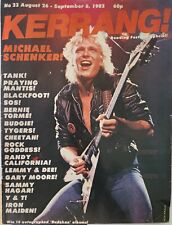 Kerrang issue aug for sale  SKEGNESS