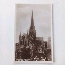 Postcard chichester cathedral for sale  LLANDINAM