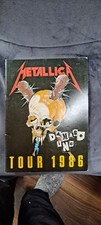 Metallica Vintage Damage Inc Tour Programme 1986 Cliff Burton Master of Puppets  comprar usado  Enviando para Brazil
