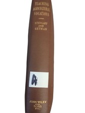 Teaching Agricultural Vocations By Rolland Maclaren Stewart Hardcover 1927 comprar usado  Enviando para Brazil
