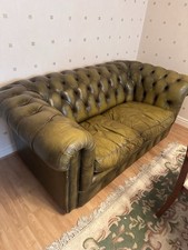Vintage green seater for sale  HINCKLEY